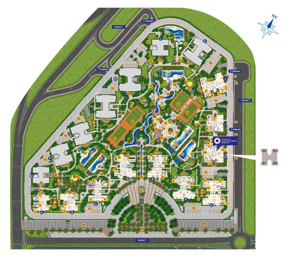 Master Plan Ilha do Coral